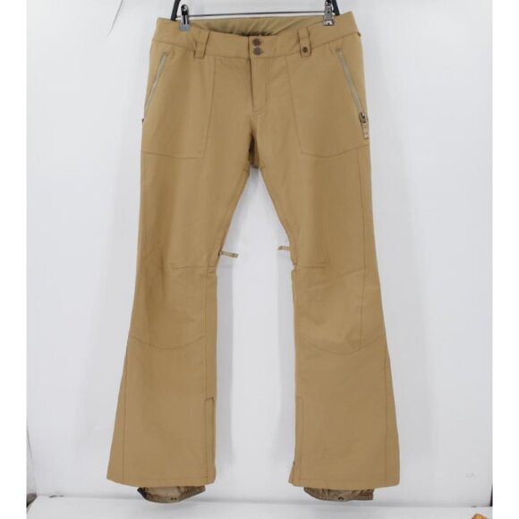 Burton ski pants Women's large L33 skyline snowboard vented waterproof pockets - Picture 1 of 15